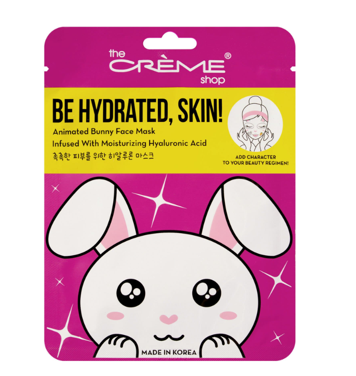 The Cream Shop Be Hydrated, Skin! Rabbit Hydrating Mask with Hyaluronic Acid