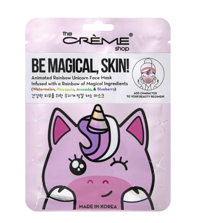 The Cream Shop Be Magical Skin! Unicorn Mask Infused with a Rainbow of Magical Ingredients