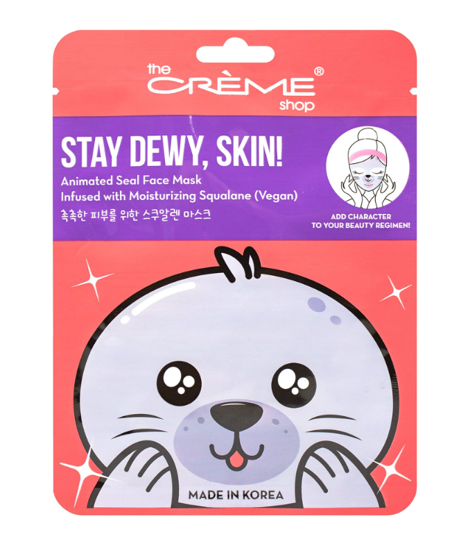 The Cream Shop Stay Dewy, Skin! Seal Mask Infused with Vegan Squalene