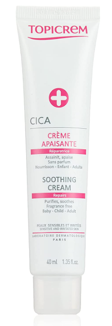 Topicrem Cica Soothing Cream Renewing Intensive Cream for Irritated Skin 40ml