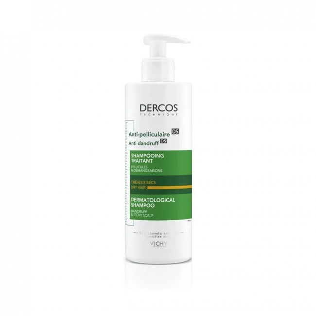 Vichy Dercos Anti-Dandruff Shampoo - For Dry Hair 390ml