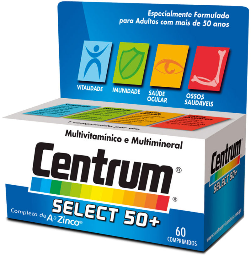 Centrum Select 50+ - 60 Tablets