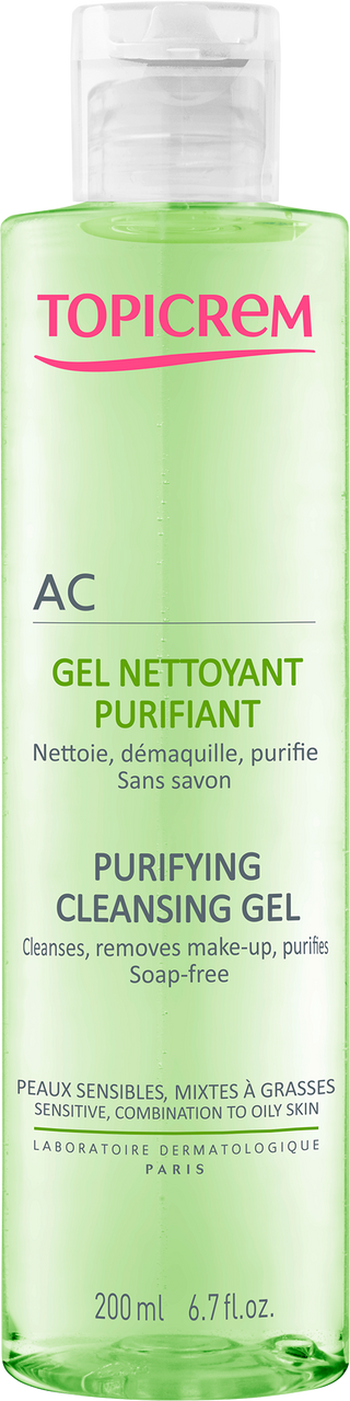 Topicrem AC Purifying Cleansing Gel 200ml