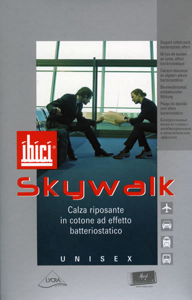 Ibici Skywalk – Resting Socks Unisex Black L