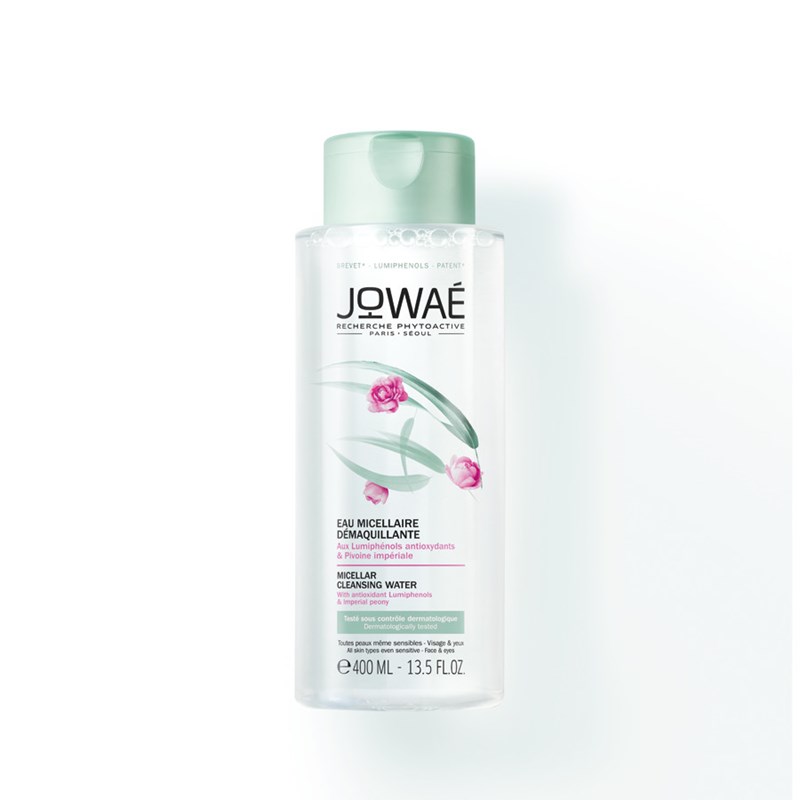 Jowaé Micellar Cleansing Water - Face and Eyes - All Skin types even Sensitive 400ml