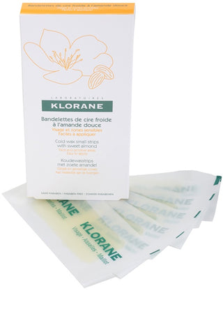 Klorane Dermo Protection Cold Wax Stripes Face x6un
