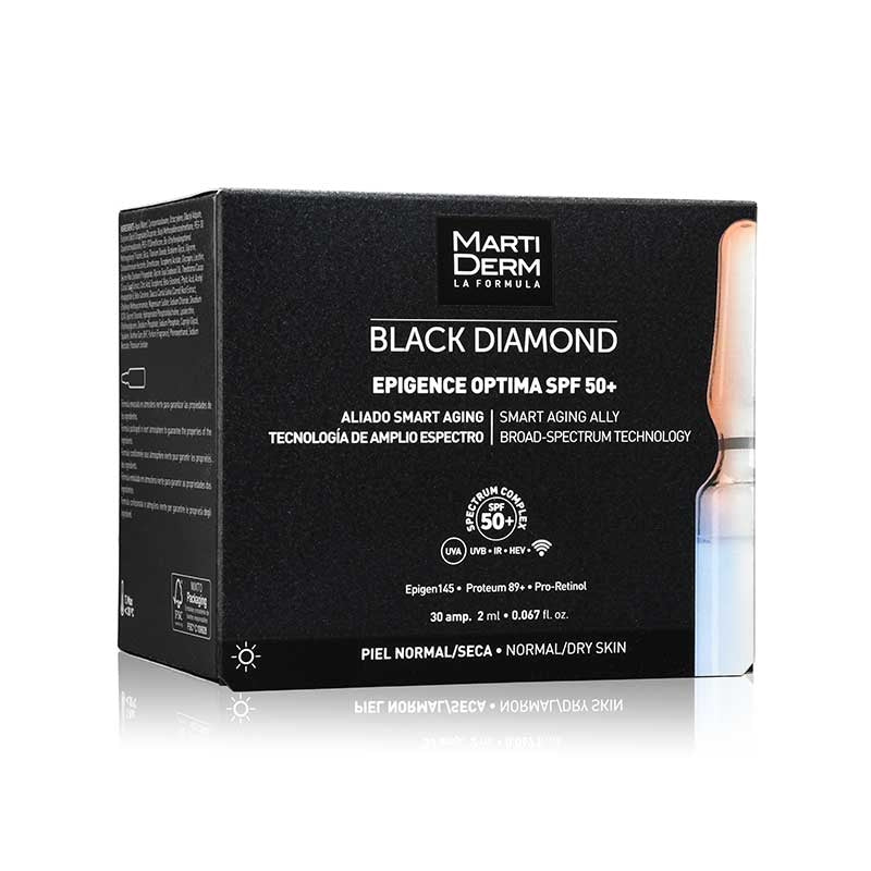 MartiDerm Black Diamond Epigence Optima SPF 50+ 30 ampoules