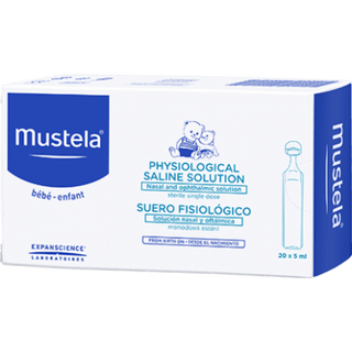 Mustela Physiological Saline Solution 20x5ml
