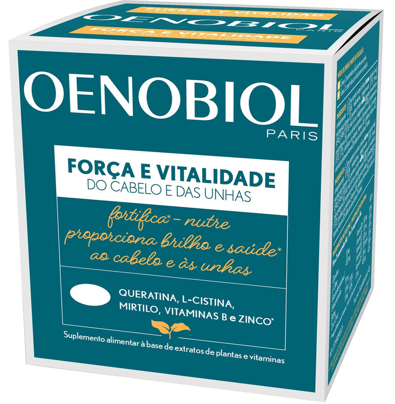 Oenobiol Hair and Nail Strength and Vitality 60 Capsules