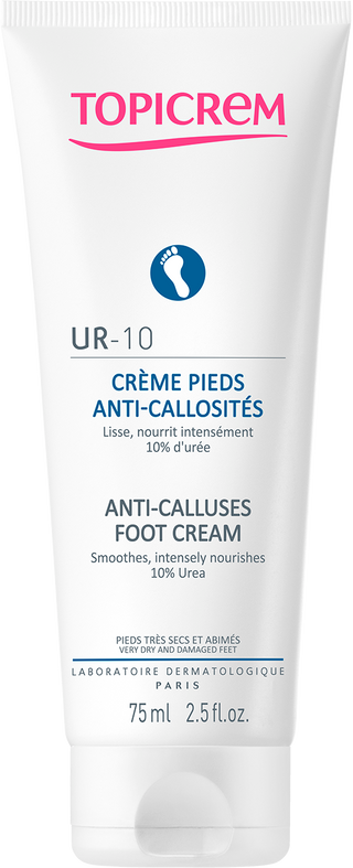 Topicrem UR10 Anti-callosity Foot Cream 75ml